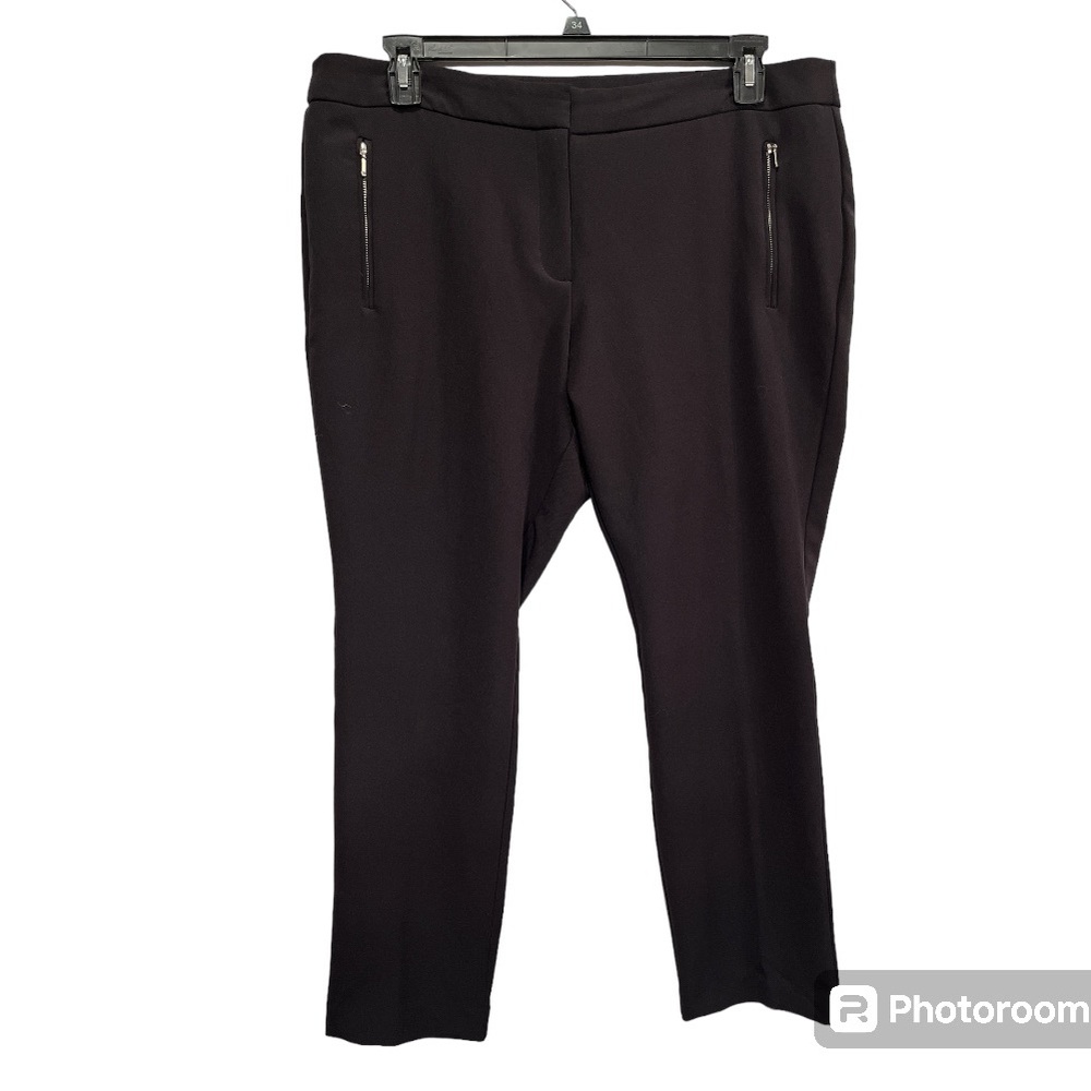 Worthington Black Ankle Pants.  Size 16